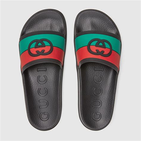 gucci sliders mens|gucci inspired men's slides.